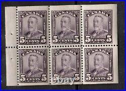 Canada #153a Very Fine Mint Never Hinged Booklet Pane