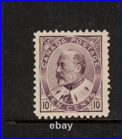 Canada #93 Very Fine Mint Never Hinged Trivial Gum Glazed With Certificate