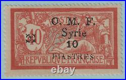 French Occupation Syria 69 Mint Never Hinged Og No Faults Very Fine! Ujt