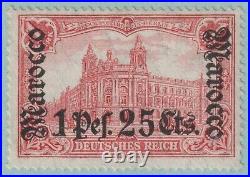 Germany Offices Abroad Morocco 42 Mint Never Hinged Og Very Fine! Vgw
