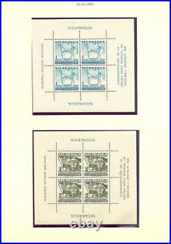Nicaragua 1949-mi# Block 1/26 Compl Luxe Set CV 750++ Mnh