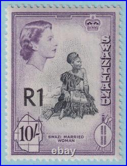 SWAZILAND SG76b MINT NEVER HINGED OG NO FAULTS VERY FINE! LDR