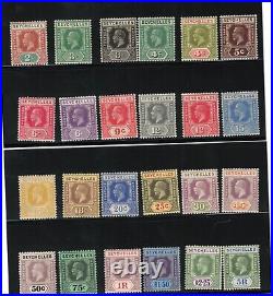Seychelles #91 #114 Very Fine Mint Never Hinged & Lightly Hinged Set