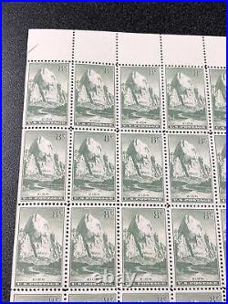 US 747 Zion 8 Cents Sheet Of 50 Mint Never Hinged Very Fine