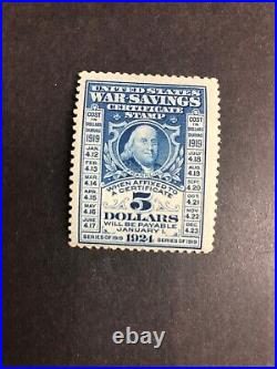 WS4 War Savings Stamp Very Fine Mint Never Hinged